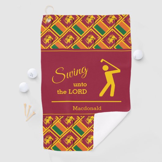 Custom SRI LANKA Golfhanddoek (Insitu)