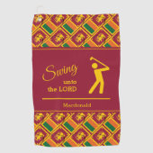 Custom SRI LANKA Golfhanddoek (Voorkant)