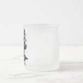 Custom St Patrick's Day Pinup Meisje met Shamrock Matglas Koffiemok (Center)