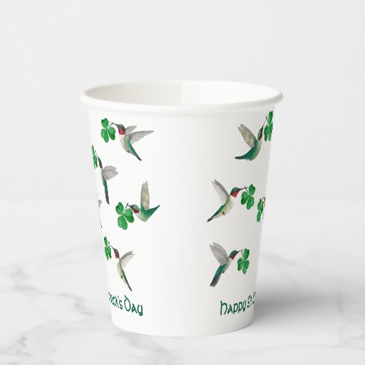 Custom St. Patrick's Papieren Bekers (Links)