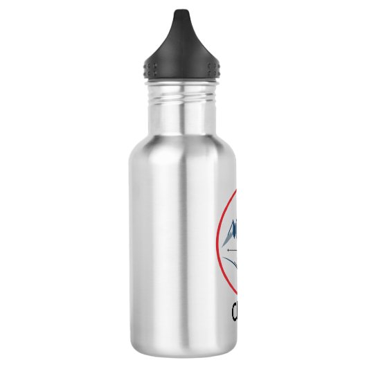 Custom Stainless Steel Water Bottle – Downhill Ski Waterfles (Links)