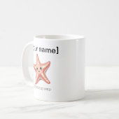 Custom Starfish Mug – You Are My Star Koffiemok (Voorkant links)