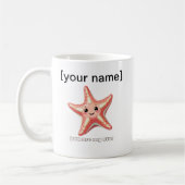 Custom Starfish Mug – You Are My Star Koffiemok (Links)