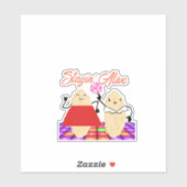 Custom-Stayin'Alive-Scoby-SNF-Vinyl Sticker (Vel)