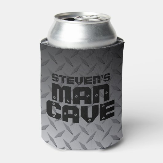 Custom Steel Diamond Bord Man Cave Blikjeskoeler (Blikje Voorkant)
