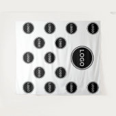 Custom Step and Repeat Logo Wall Photo Backdrop Wandkleed (Voorkant (horizontaal))