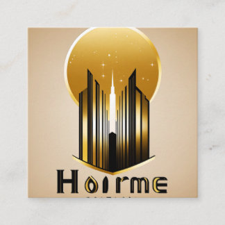 "Custom Sticker Expert" Vierkante Visitekaartje