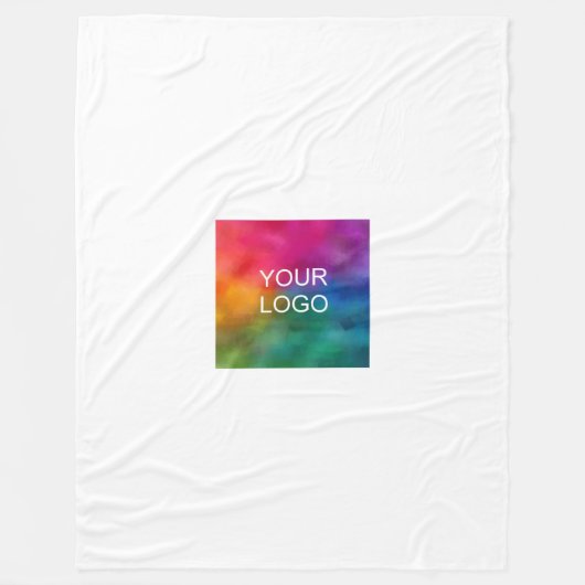 Custom Stijlvol Eenvoudig Uw Hotel Hostel Motel Lo Fleece Deken (Voorkant)