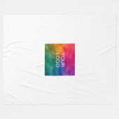 Custom Stijlvol Eenvoudig Uw Hotel Hostel Motel Lo Fleece Deken (Voorkant (Horizontaal))