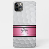 Custom Stijlvol Golfspel Sport Ball Dimples Afbeel Case-Mate iPhone Case (Achterkant)