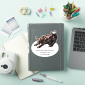 Custom Stock Market Thema Bullish Sticker Labels (iPad Cover)