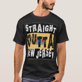 CUSTOM Straight Outta New Jersey Meme T-shirt