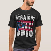 CUSTOM Straight Outta Ohio Meme T-shirt (Voorkant)