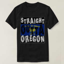 CUSTOM Straight Outta Oregon Meme T-shirt