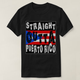 CUSTOM Straight Outta Puerto Rico Meme T-shirt