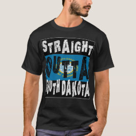 CUSTOM Straight Outta South Dakota Meme T-shirt