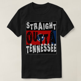 CUSTOM Straight Outta Tennessee Meme T-shirt