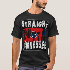 CUSTOM Straight Outta Tennessee Meme T-shirt