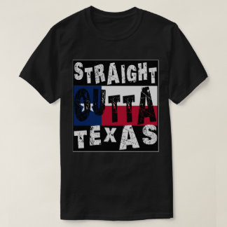 CUSTOM Straight Outta Texas Meme T-shirt
