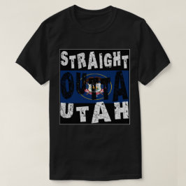 CUSTOM Straight Outta Utah Meme T-shirt