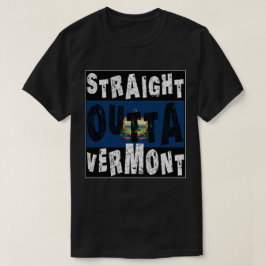 CUSTOM Straight Outta Vermont Meme T-shirt