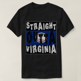 CUSTOM Straight Outta Virginia Meme T-shirt