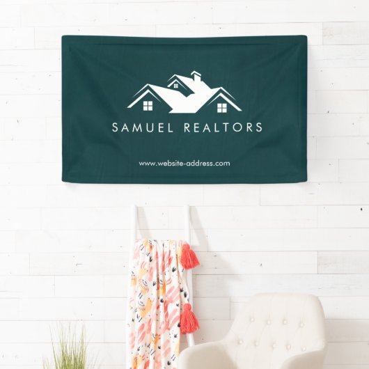 Custom Stylish Modern Real Estate Home Logo Spandoek (Insitu)