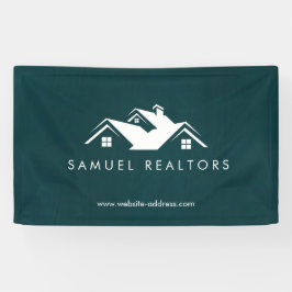 Custom Stylish Modern Real Estate Home Logo Spandoek