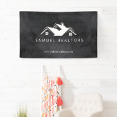 Custom Stylish Modern Real Estate Home Logo Spandoek (Insitu)