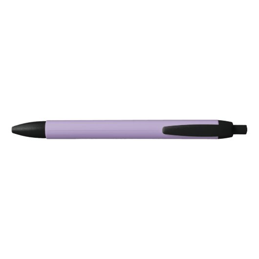 Custom Stylish Pale Purple Pen with Your Name (Achterkant)
