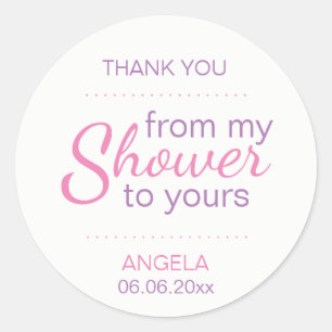 Custom Sugar Scrub Vrijgezellenfeest Favor Mason J Ronde Sticker