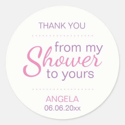 Custom Sugar Scrub Vrijgezellenfeest Favor Mason J Ronde Sticker (Voorkant)