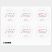 Custom Sugar Scrub Vrijgezellenfeest Favor Mason J Ronde Sticker (Vel)