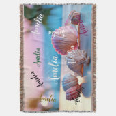 Custom Summer Beach Elegant Deken (Voorkant Verticaal)