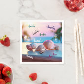 Custom Summer Beach Elegant Servet (Insitu)