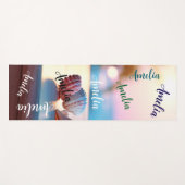 Custom Summer Beach Elegant Yogamat (Voorkant (horizontaal))