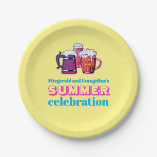 Custom Summer Celebration BEERS Papieren Bordje