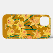 Custom Summer Daffodil Pattern Case-Mate iPhone Case (Achterkant (horizontaal))