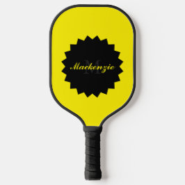 Custom Sunny Pickleball Paddle met naam en initiat
