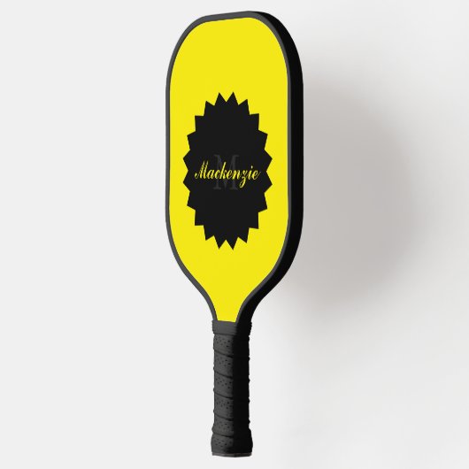 Custom Sunny Pickleball Paddle met naam en initiat (Links)