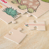 Custom Sunny Southern California Legpuzzel (Zijkant)