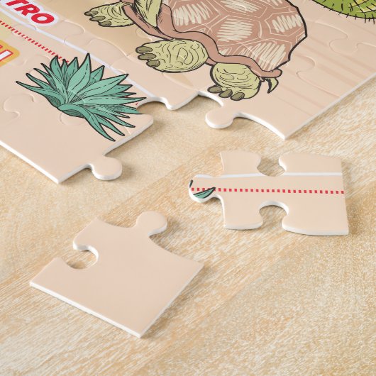 Custom Sunny Southern California Legpuzzel (Zijkant)