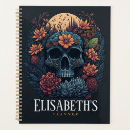 Custom Sunset Bloem cactus woestijn schedel Planner