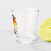 Custom Sunset Mountain Family Reunion Keepomwille Shot Glas (Rechts)