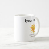 Custom Sunshine Mug – You Are My Sun Koffiemok (Voorkant rechts)