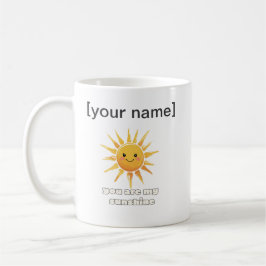 Custom Sunshine Mug – You Are My Sun Koffiemok