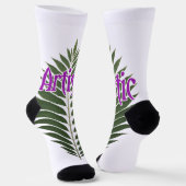 Custom Sustainable Premium Crew Sock Sokken (Gebogen)