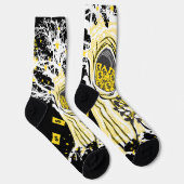 Custom Sustainable Premium Crew Sock – Urban Tree Sokken (Rechts)