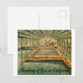 Custom Sutro Baths San Francisco California 1885 Briefkaart (Voorkant / Achterkant)