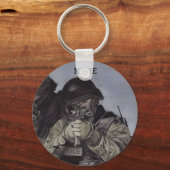 CUSTOM SWAT Police Sleutelhanger ID Label Panting (Voorkant)